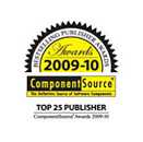ComponentSource Bestselling Publisher Awards 2009-10