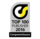 ComponentSource Bestselling Publisher Awards 2016